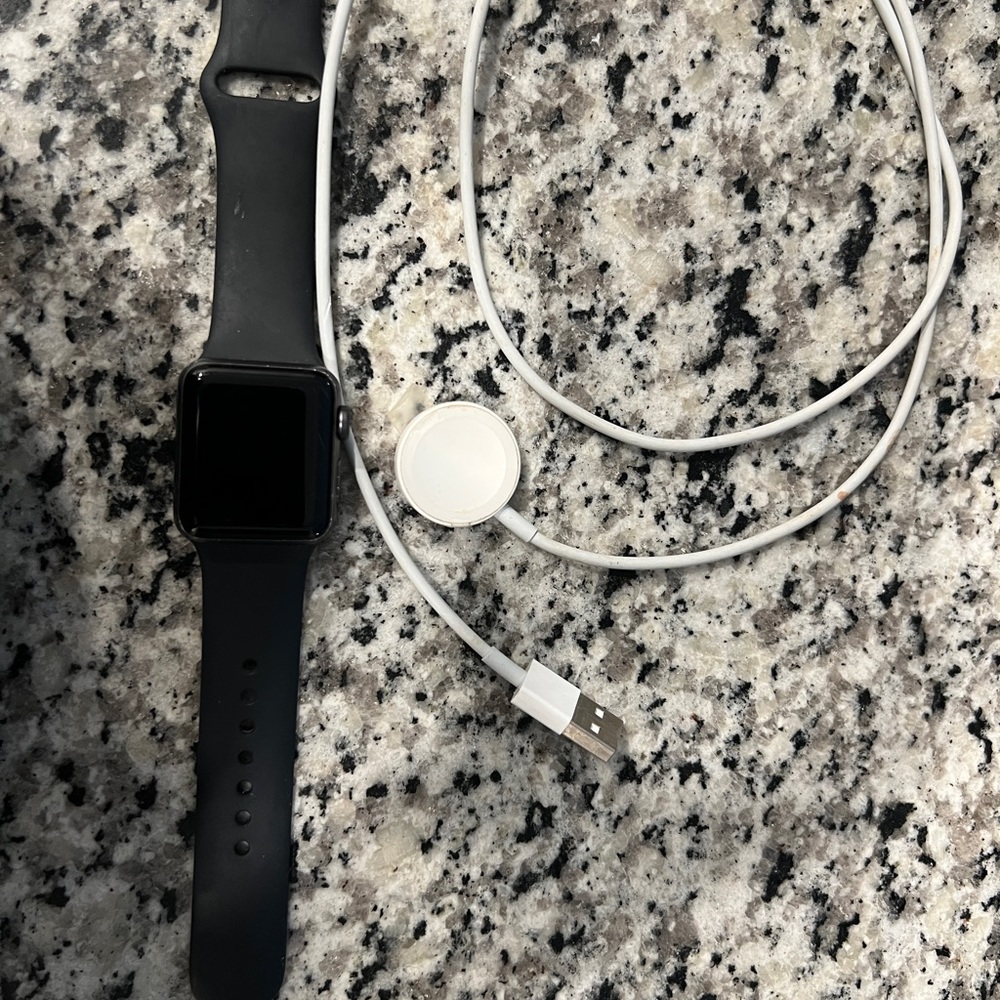 Apple Watch Series 4, 38 mm, black color